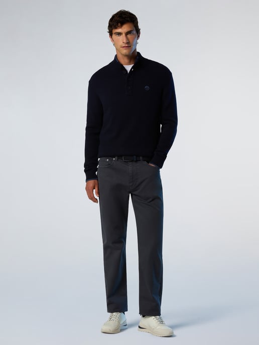 North Sails Sweater Cashmere blend button-front - Image 4