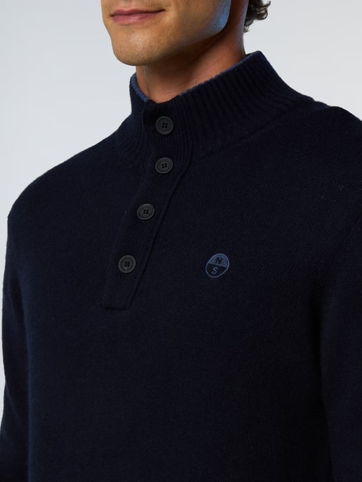 North Sails Sweater Cashmere blend button-front - Image 5