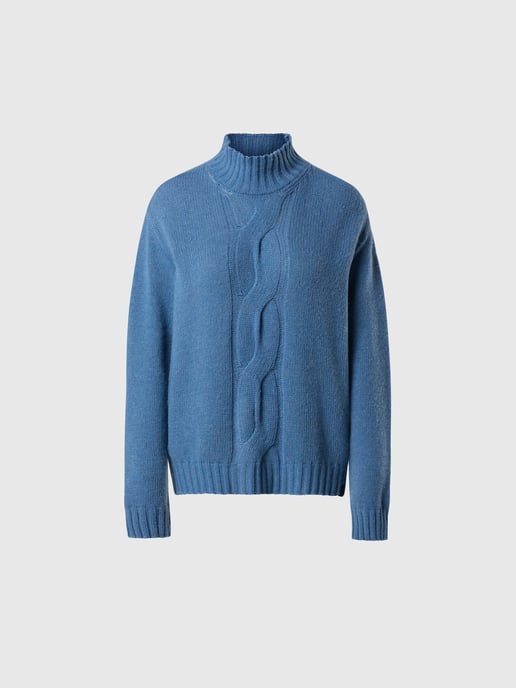 North Sails Sweater Mock-neck with maxi cable knit - Image 3