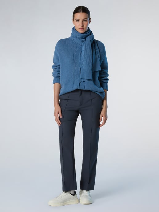 North Sails Sweater Mock-neck with maxi cable knit - Image 4
