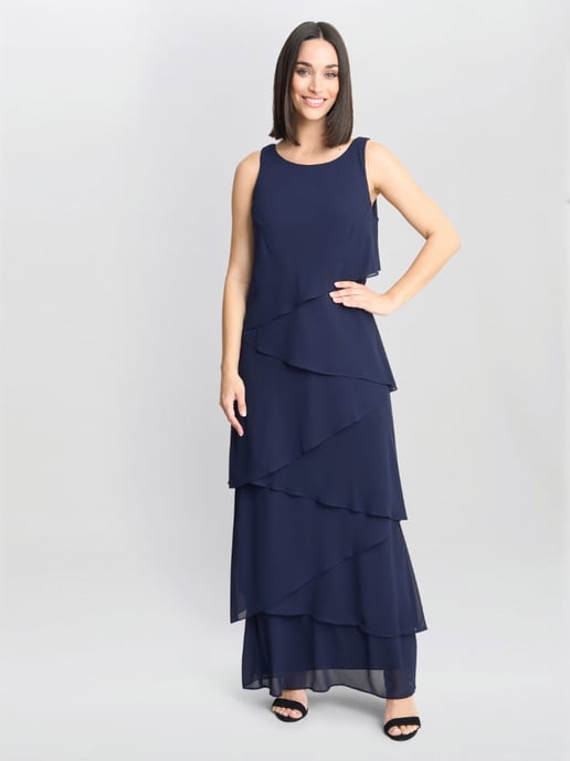 Colette Jacket And Asymmetric Tiered Dress - Image 2