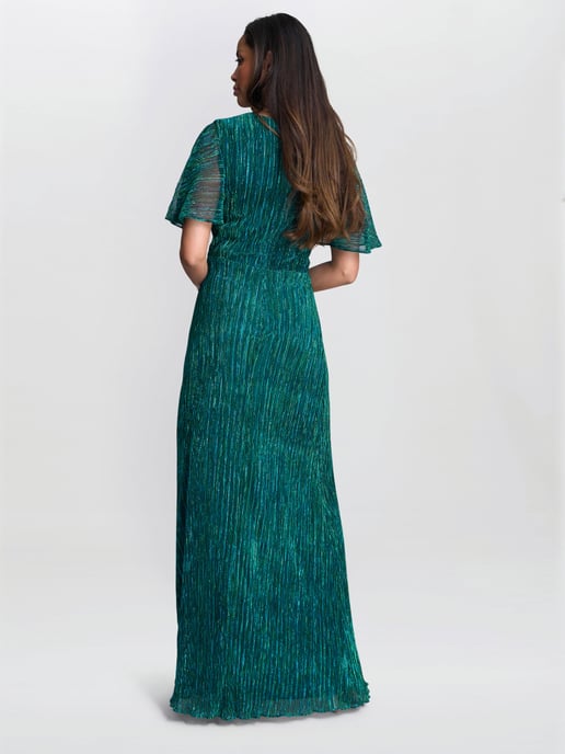 Liz Metallic Knit Maxi Dress - Image 2