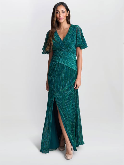Liz Metallic Knit Maxi Dress - Image 5