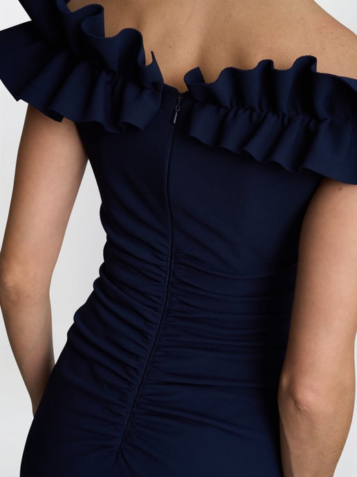 Viola Ruffle Top Maxi Dress - Image 5