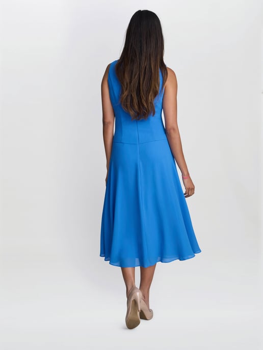 Adele Soutache Lace Jacket With Chiffon Dress - Image 2