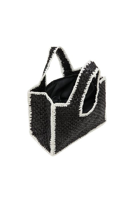 usha handtas handtas vrouwen zwart-wit - Image 3
