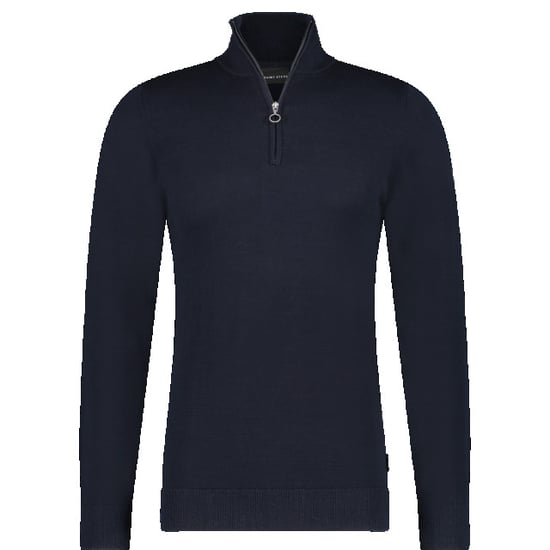 Saint Steve Cas 19480 dark navy heren zip trui - Image 2