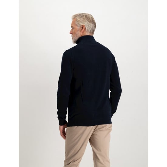 Saint Steve Cas 19480 dark navy heren zip trui - Image 5