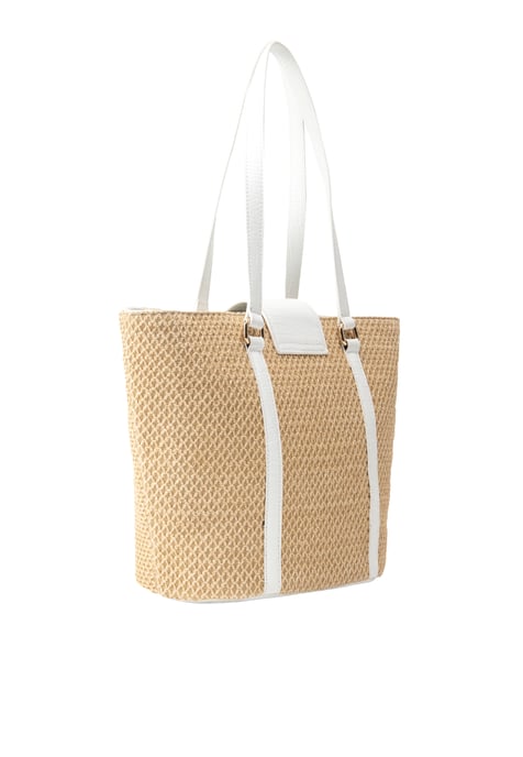 IZIA boodschappentas Dames wit beige - Image 2