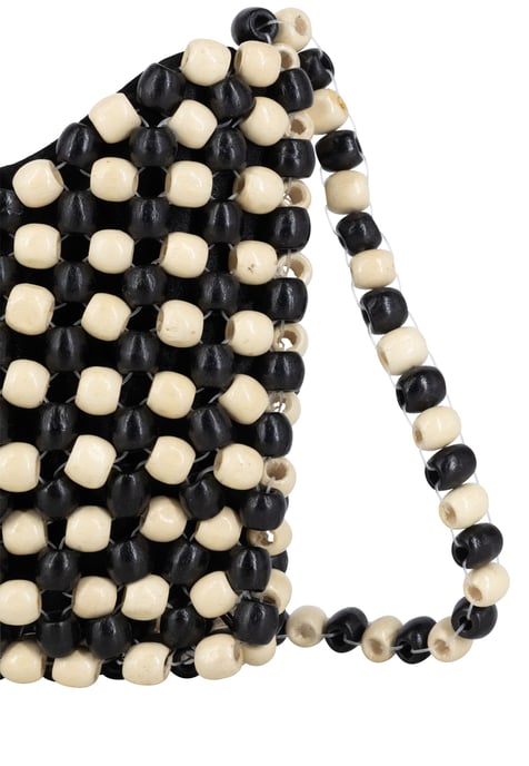 IZIA Tas met kralen Dames Beige Veelkleurig - Image 5