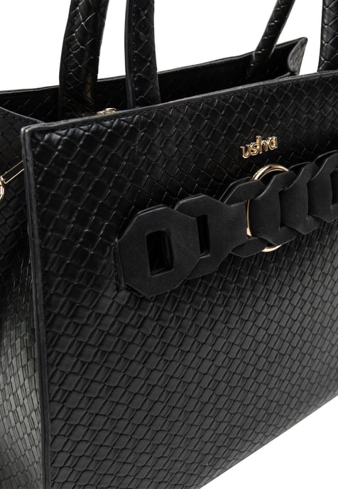 usha Handtas Dames zwart - Image 5