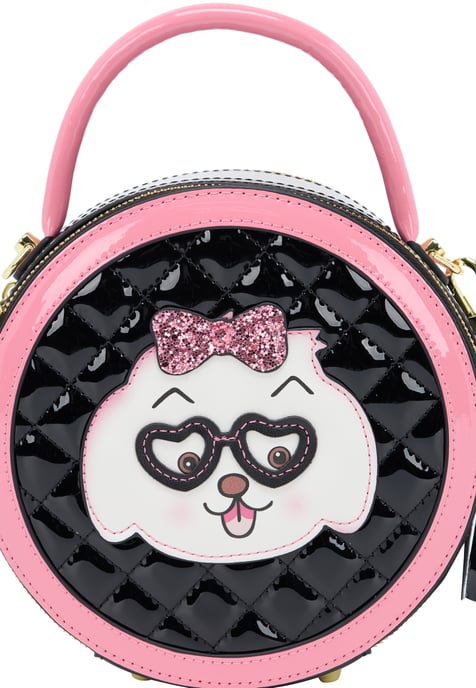Mymo Satchel Satchel vrouwen Zwart Roze - Image 4