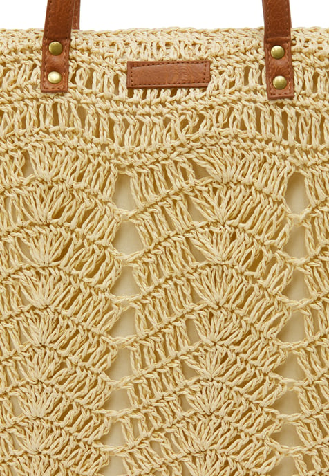 usha schoudertas schoudertas vrouwen beige - Image 4