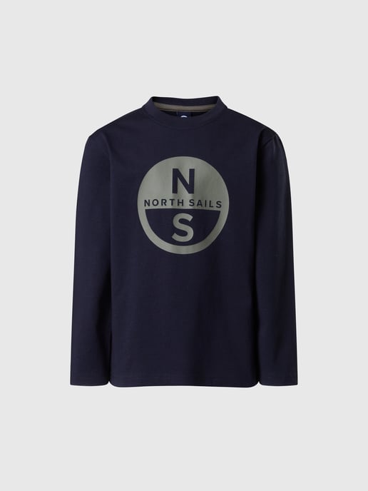 North Sails T-shirt Long-sleeved with maxi logo - Image 3