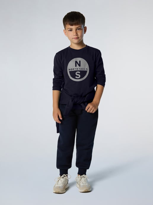 North Sails T-shirt Long-sleeved with maxi logo - Image 4