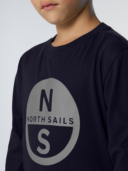 North Sails T-shirt Long-sleeved with maxi logo - Image 5