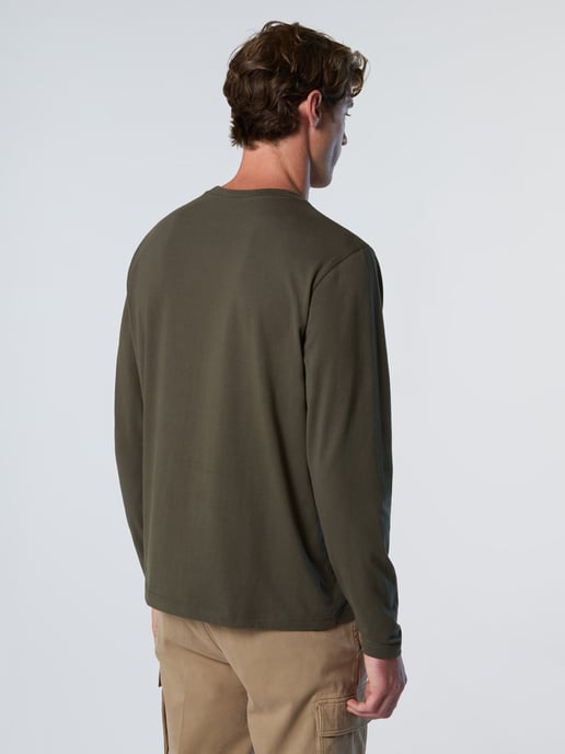 North Sails T-shirt Long-sleeved with logo patch - Image 2