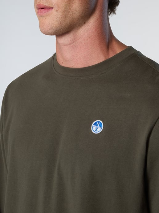 North Sails T-shirt Long-sleeved with logo patch - Image 5