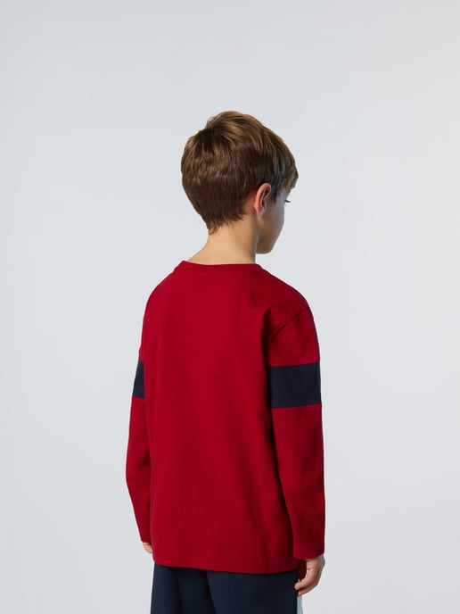 North Sails T-shirt Long-sleeved with sleeve inserts - Image 2