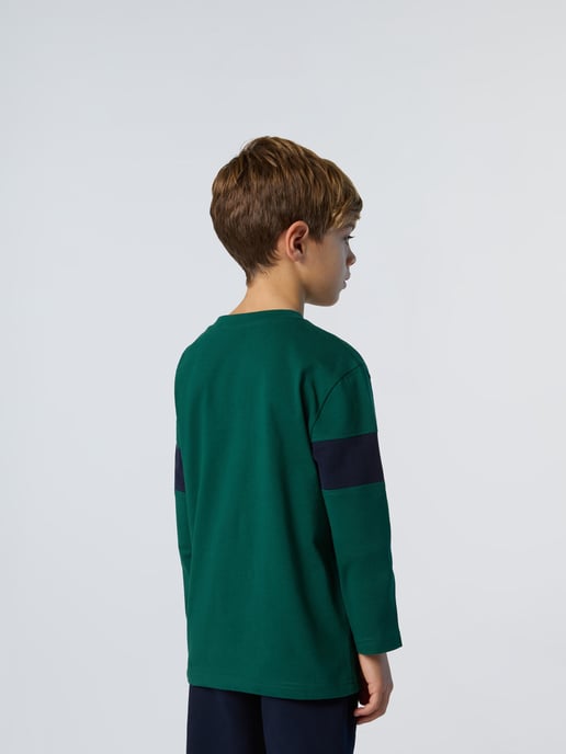 North Sails T-shirt Long-sleeved with sleeve inserts - Image 2
