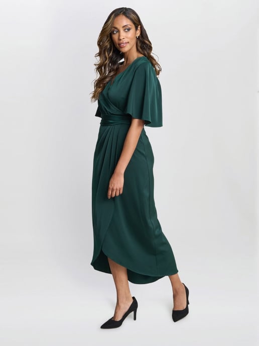 Misha V Neck Midi Dress - Image 4