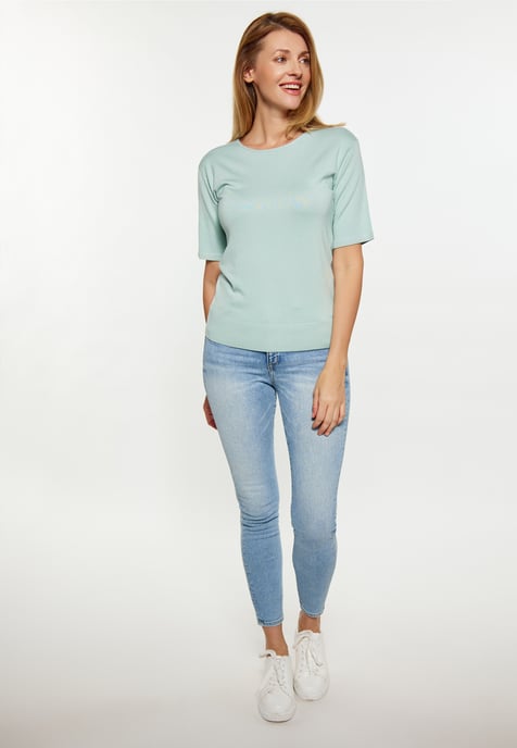 usha T-shirt Dames munt - Image 2