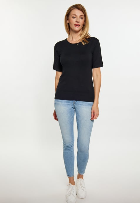 usha T-shirt Dames zwart - Image 2
