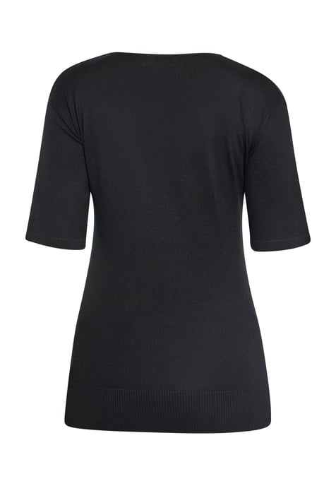 usha T-shirt Dames zwart - Image 4