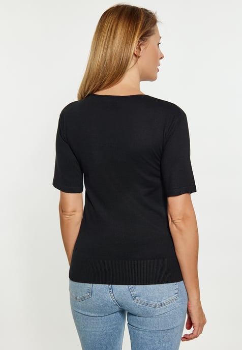 usha T-shirt Dames zwart - Image 5
