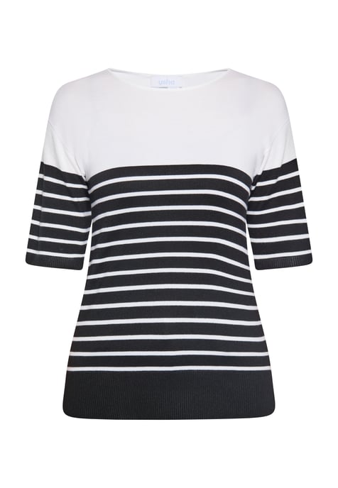 usha T-shirt Dames zwart wit - Image 1