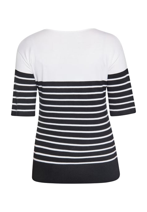 usha T-shirt Dames zwart wit - Image 4