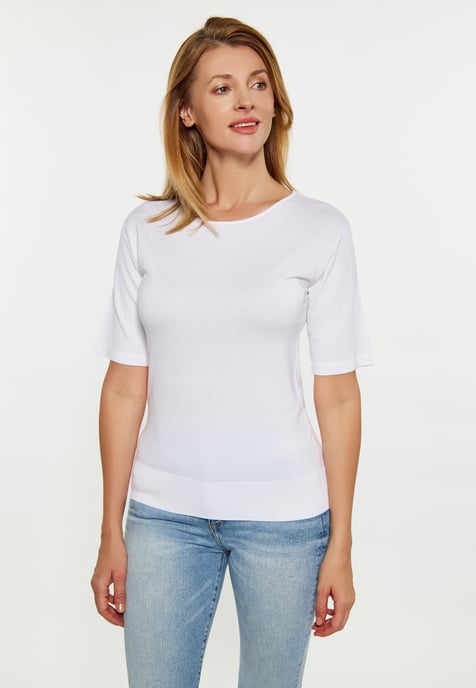 usha T-shirt Dames wit - Image 3