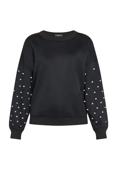 Faina Sweatshirt Dames zwart - Image 1