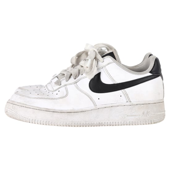 Nike Air Force 1 Low-Top Sneakers in White Leather - Image 4