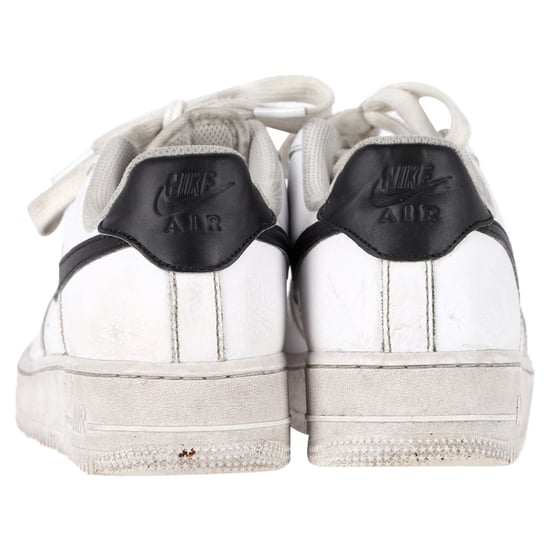 Nike Air Force 1 Low-Top Sneakers in White Leather - Image 5