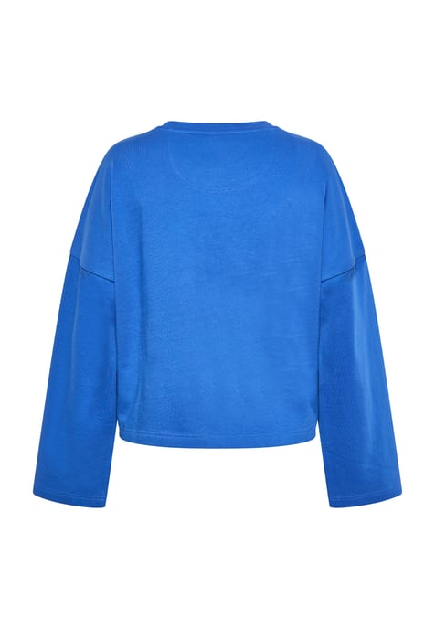 IZIA Sweatshirt Dames kobalt blauw - Image 5