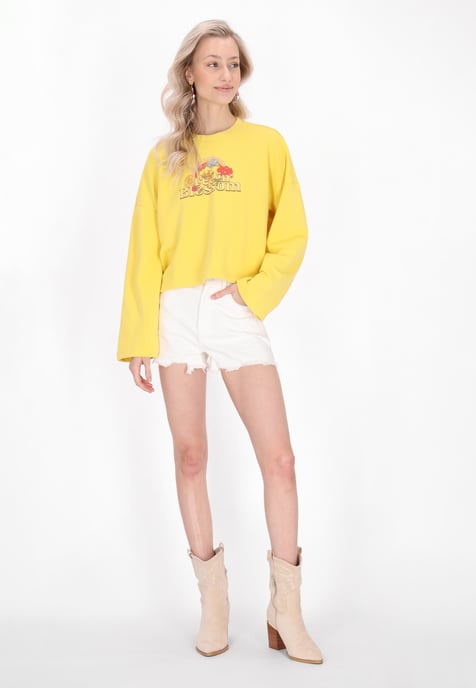 IZIA Sweatshirt vrouwen Geel - Image 2