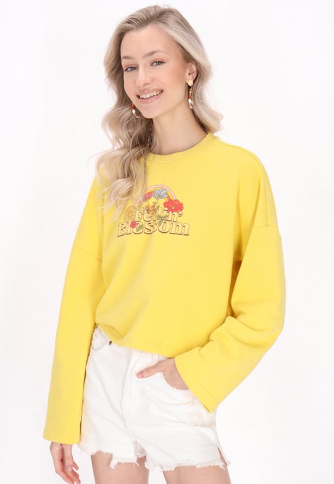 IZIA Sweatshirt vrouwen Geel - Image 3