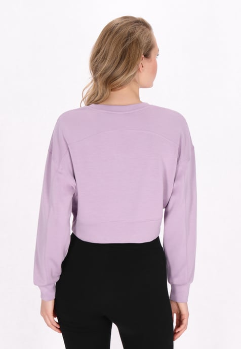 Mymo Sweatshirt vrouwen lila - Image 4