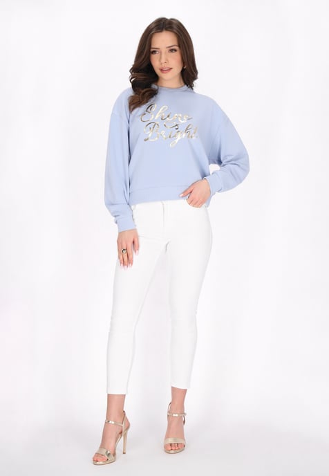 Faina Sweatshirt vrouwen lichtblauw - Image 2