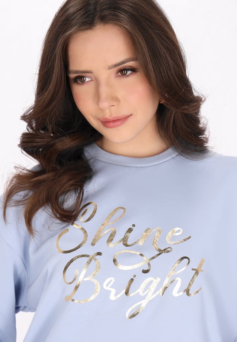 Faina Sweatshirt vrouwen lichtblauw - Image 5
