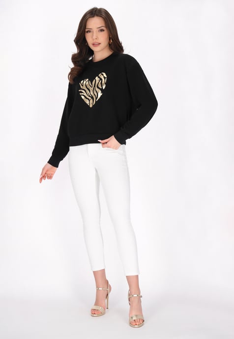 Faina Sweatshirt Black - Image 2