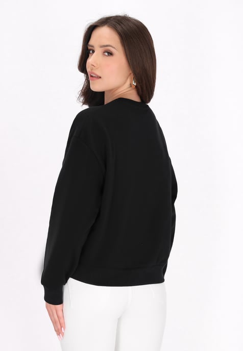 Faina Sweatshirt Black - Image 4