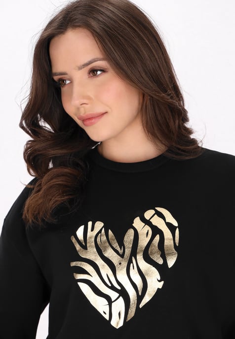 Faina Sweatshirt Black - Image 5