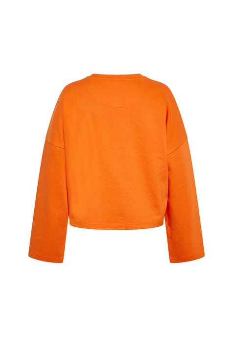 IZIA Sweatshirt Dames oranje - Image 5