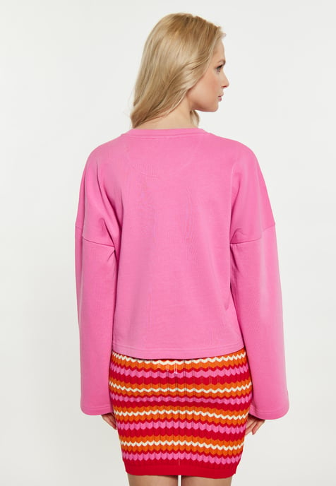 IZIA Sweatshirt Dames roze - Image 4