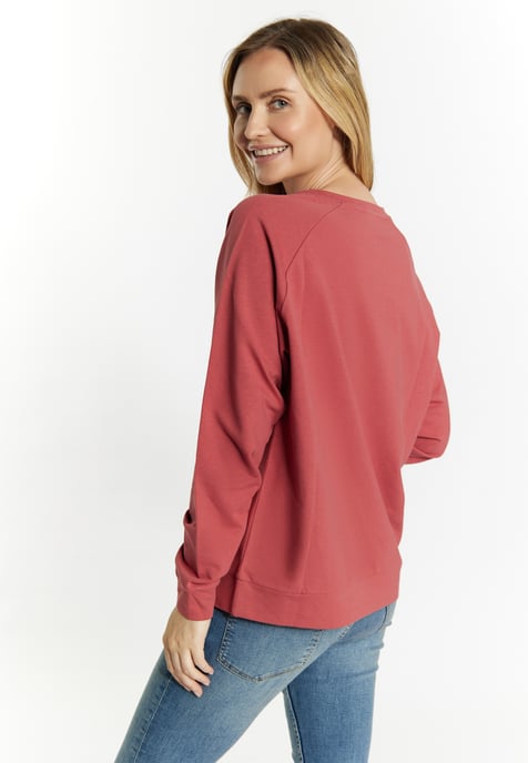 usha Sweatshirt Dames Vintage rood - Image 4
