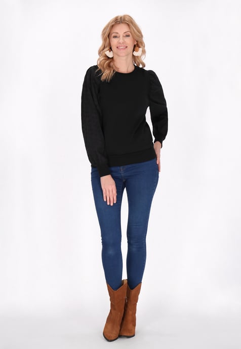 usha Sweatshirt Black - Image 2