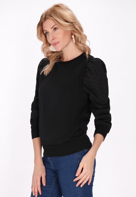 usha Sweatshirt Black - Image 3