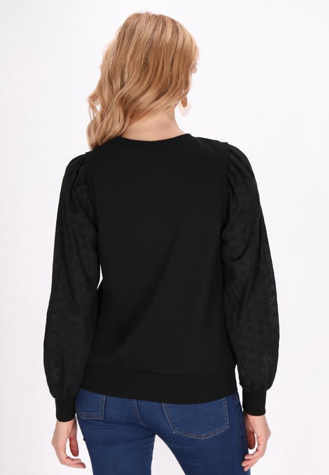 usha Sweatshirt Black - Image 4
